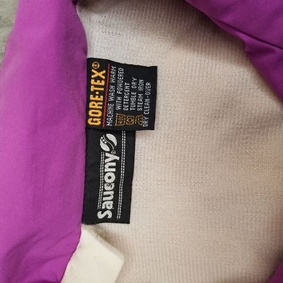 Saucony track set gore-tex full zip jacket Women's size large - Picture 4 of 13